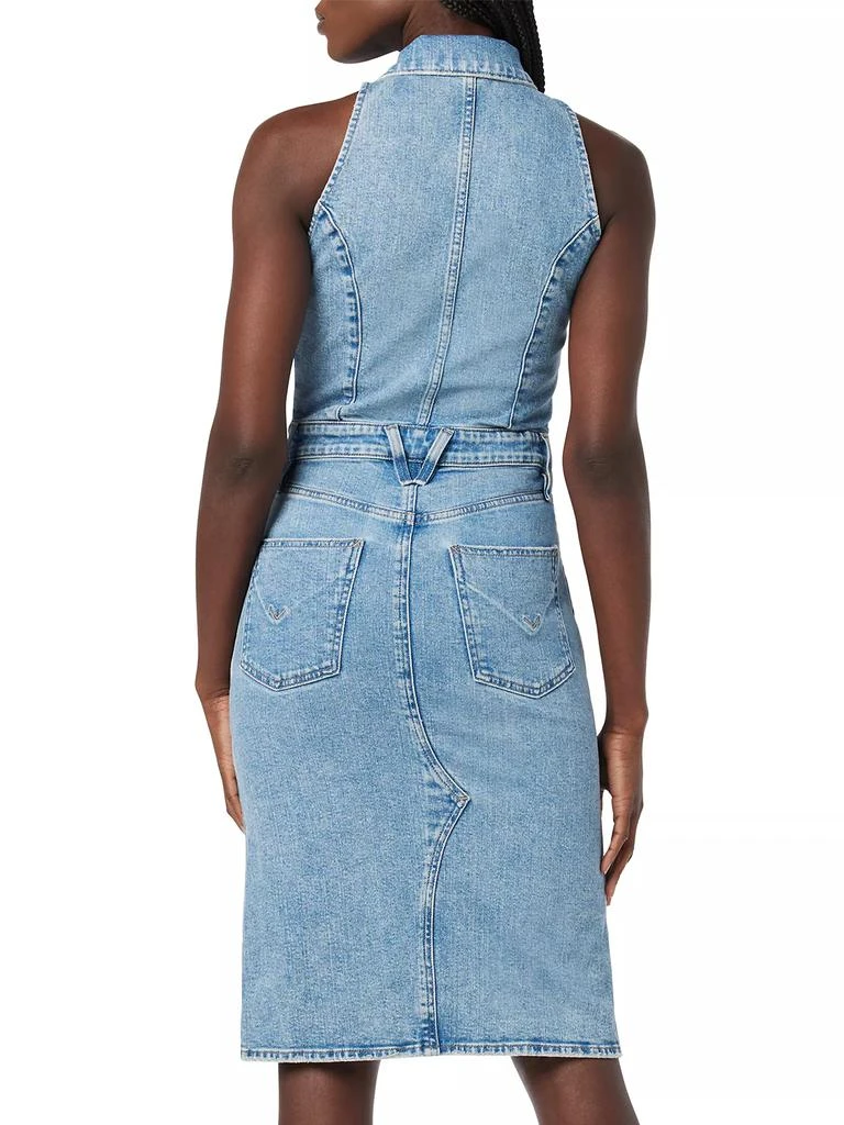 Hudson Denim Halterneck Utility Dress 6