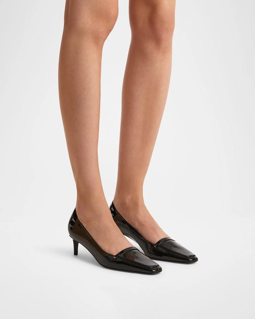 Khaite Celia Patent Leather Pumps 2