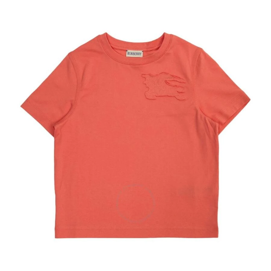 Burberry Kids Logo Patch Cotton T-Shirt 1