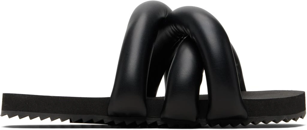 YUME YUME Black Tyre Slide Sandals 1