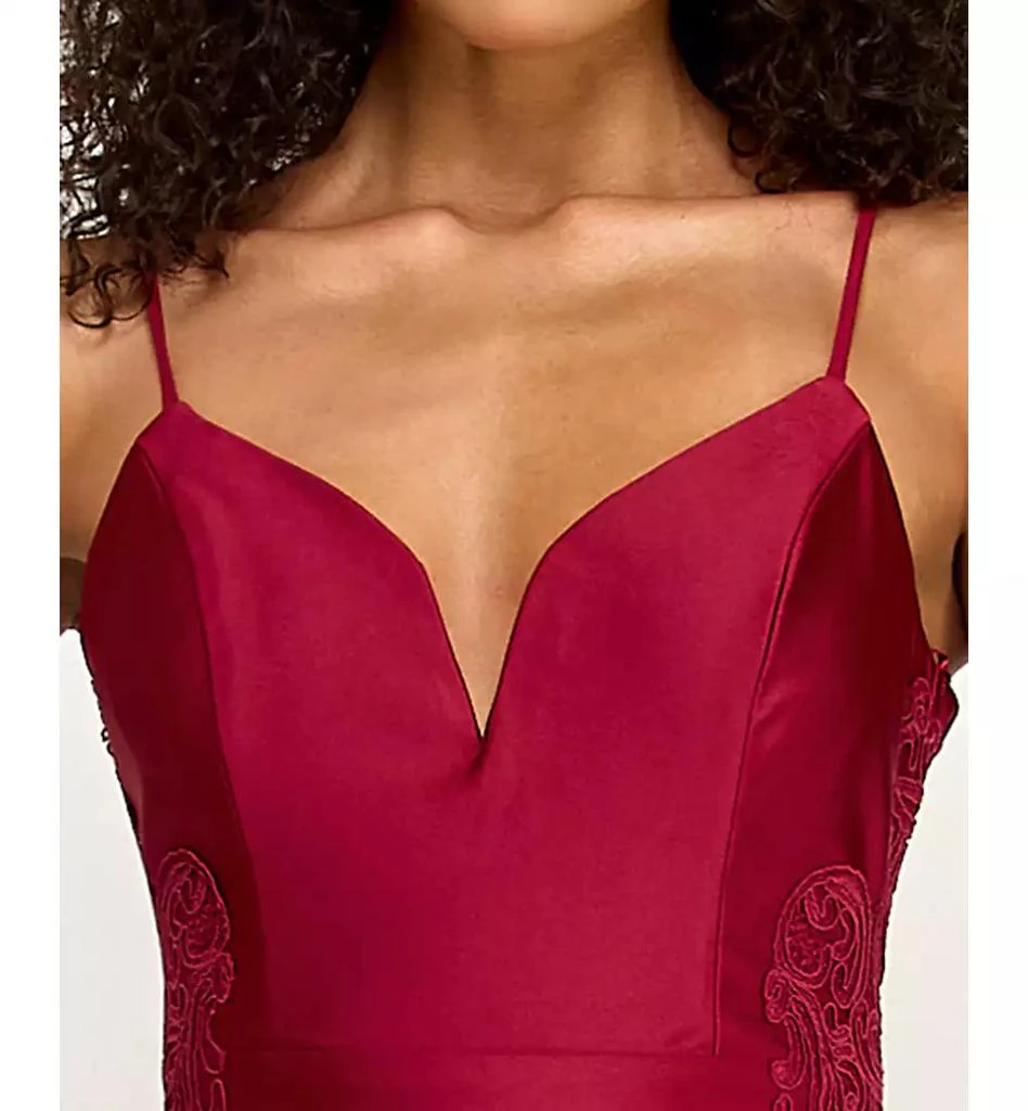 Juniors' Lace-Up Appliques Long Dress  On Sale Now with Up to 31% Off |  Discover Exclusive Deals & Savings at BeyondStyle  Authentic City Studios  dresses|clothe|women|dress|juniors with Limited-Time Discounts, Free  Shipping,