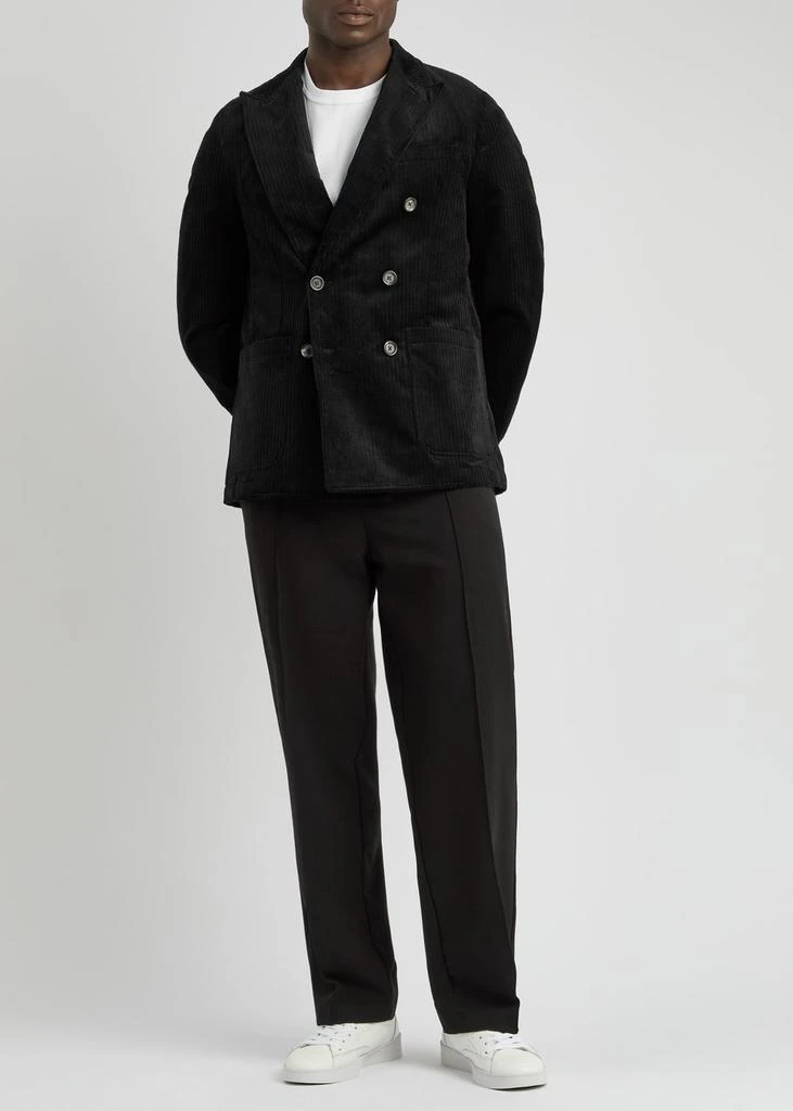 Oliver Spencer Double-breasted corduroy blazer 4