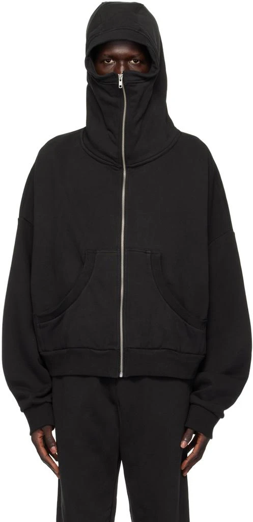Entire Studios Black Full Zip Hoodie 1
