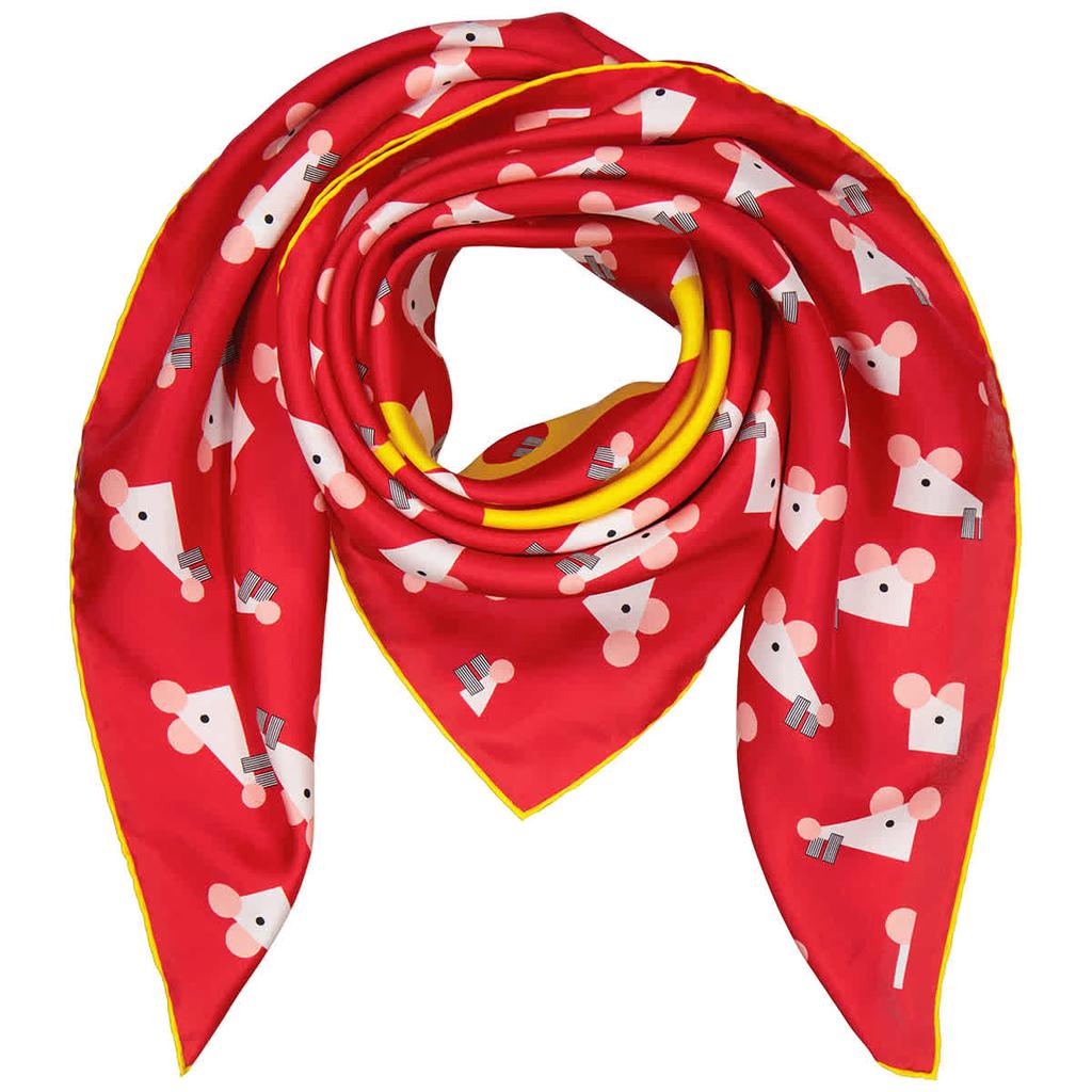 MCM Ladies Red CNY Bandana