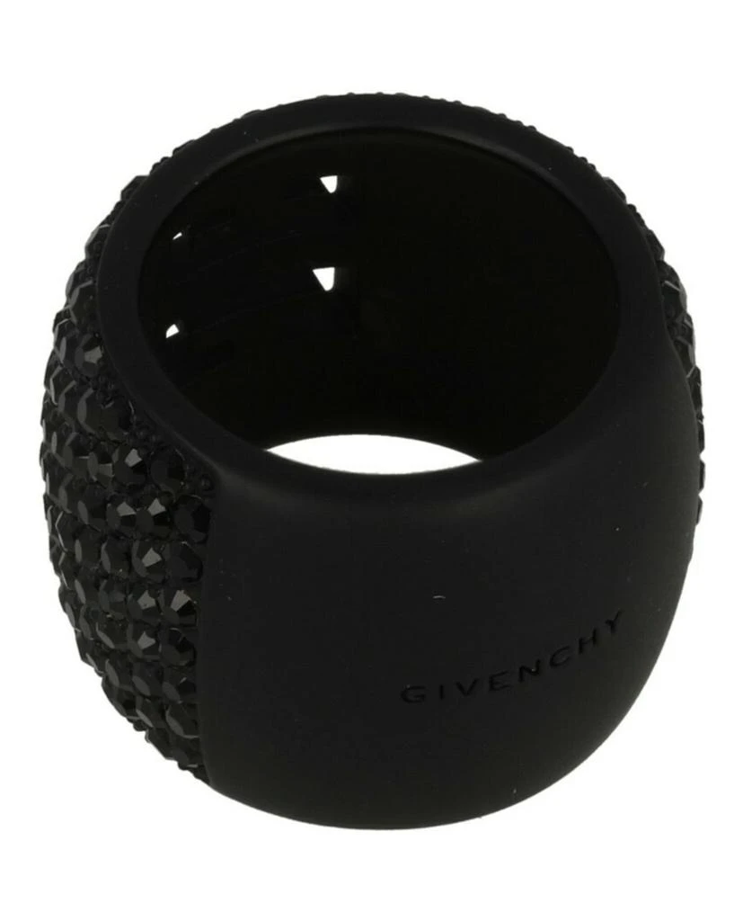 Givenchy 4G Ring In Metal With Crystals 2