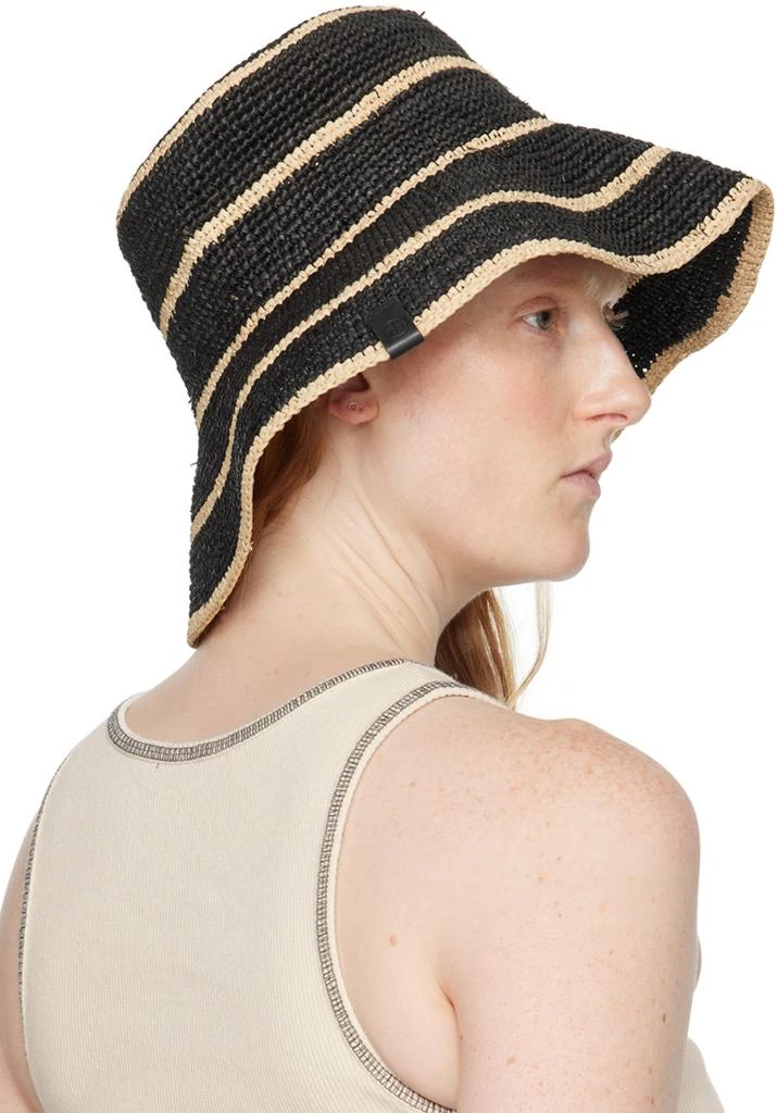 Rag & Bone Black Jade Rollable Bucket Hat 3