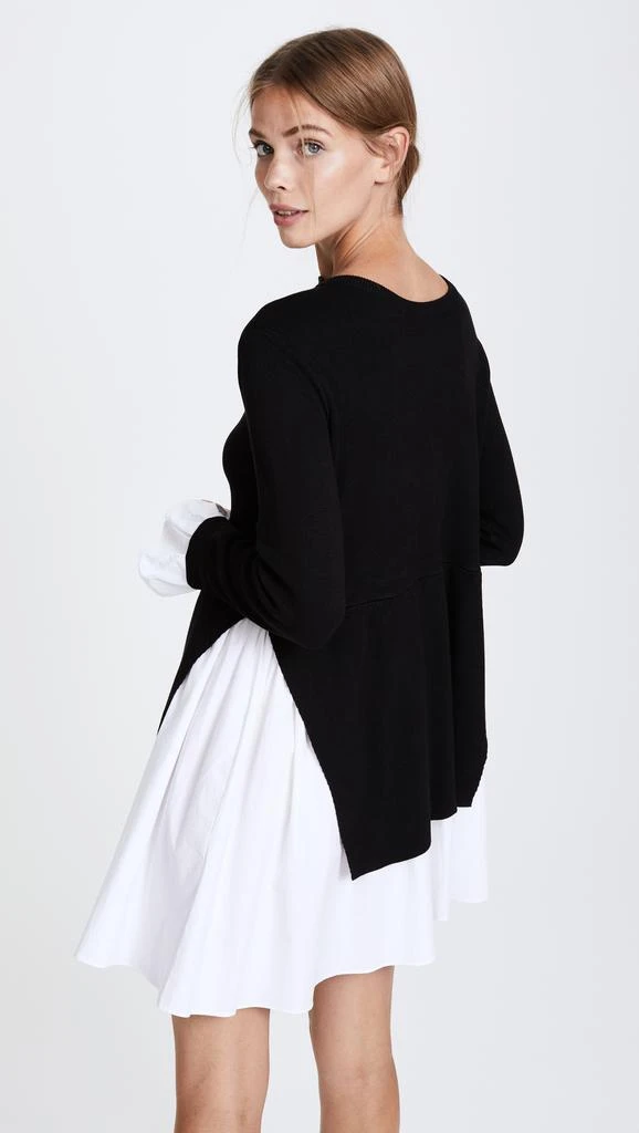 English Factory Knit Combo Dress 2
