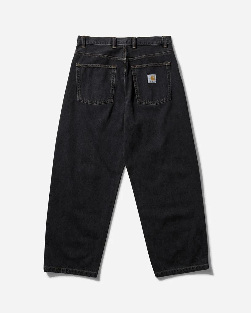 Carhartt WIP Men's Brandon Pants Black (Stone Washed) 2