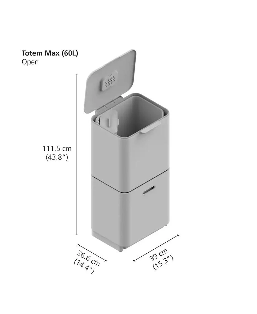 Joseph Joseph Totem Max 60L Waste Separation  Unit 8