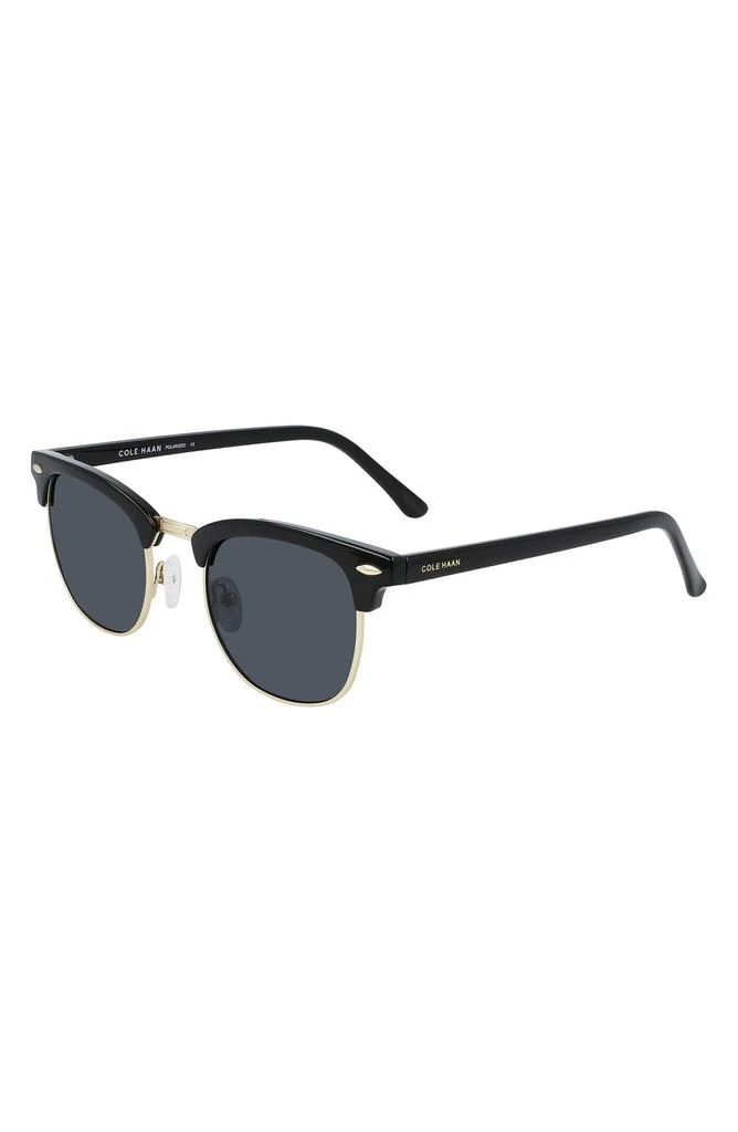 Cole Haan 49mm Polarized Tapered Round Sunglasses 2