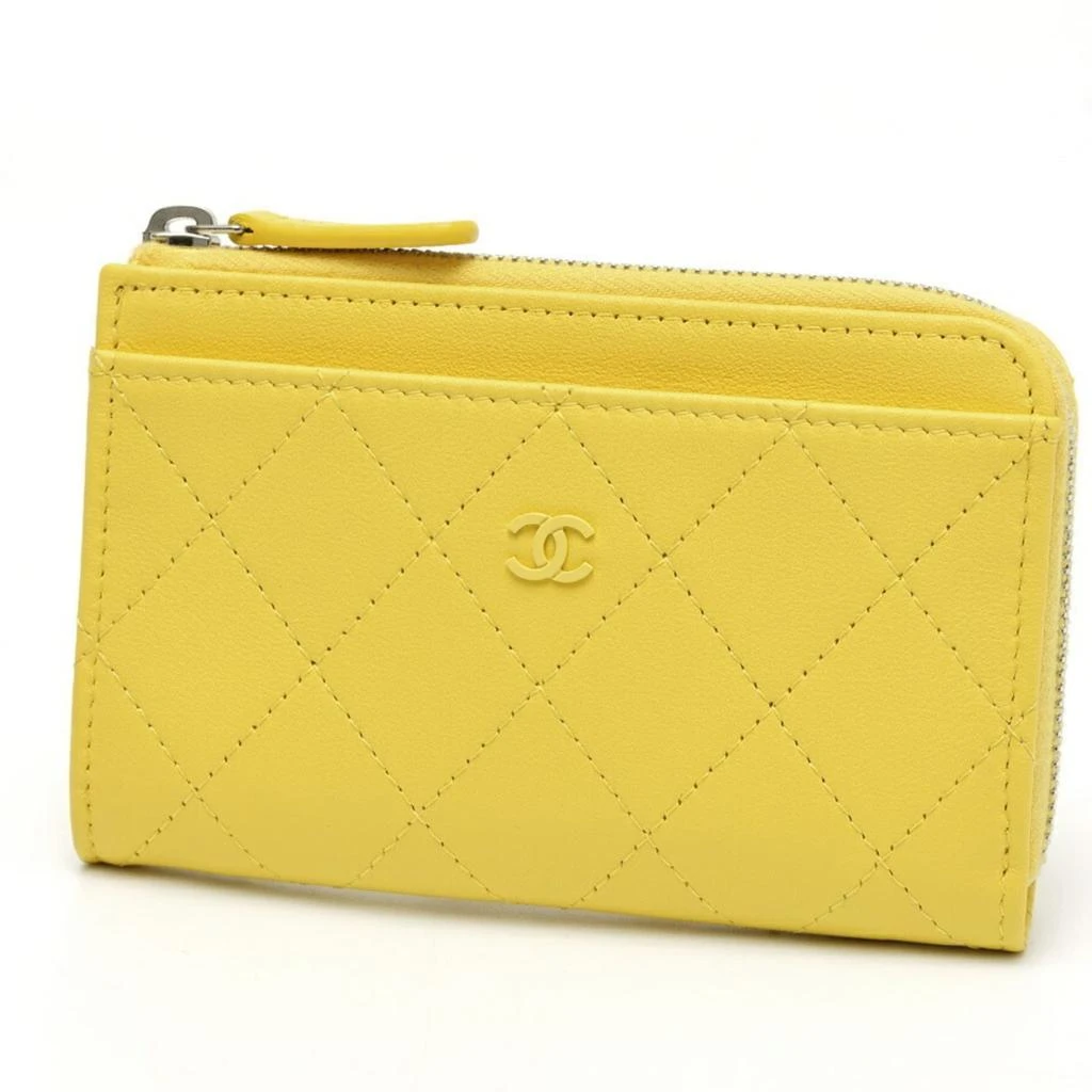 Chanel Leather Coin Purse/Coin Case (Pre-Owned)
