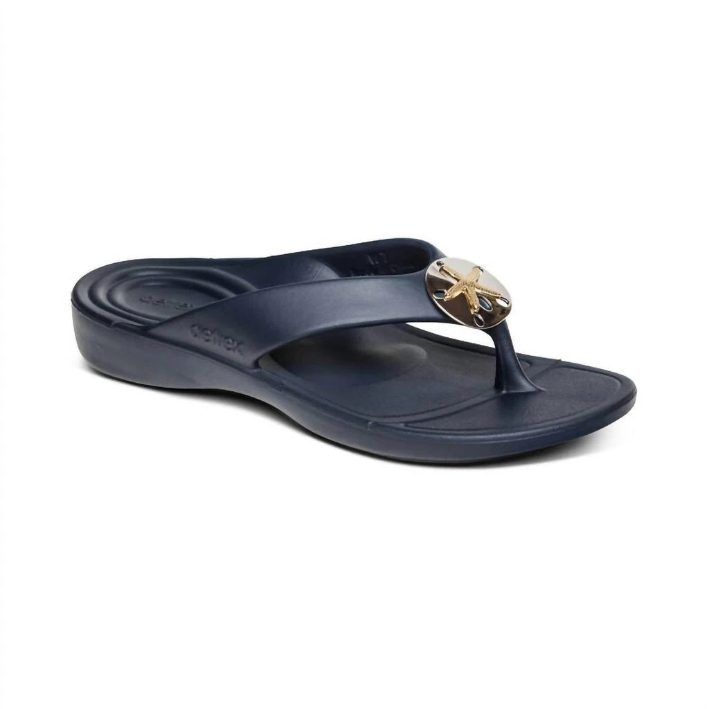 Aetrex Aetrex - Women's Maui Starfish Orthotic Flips 1
