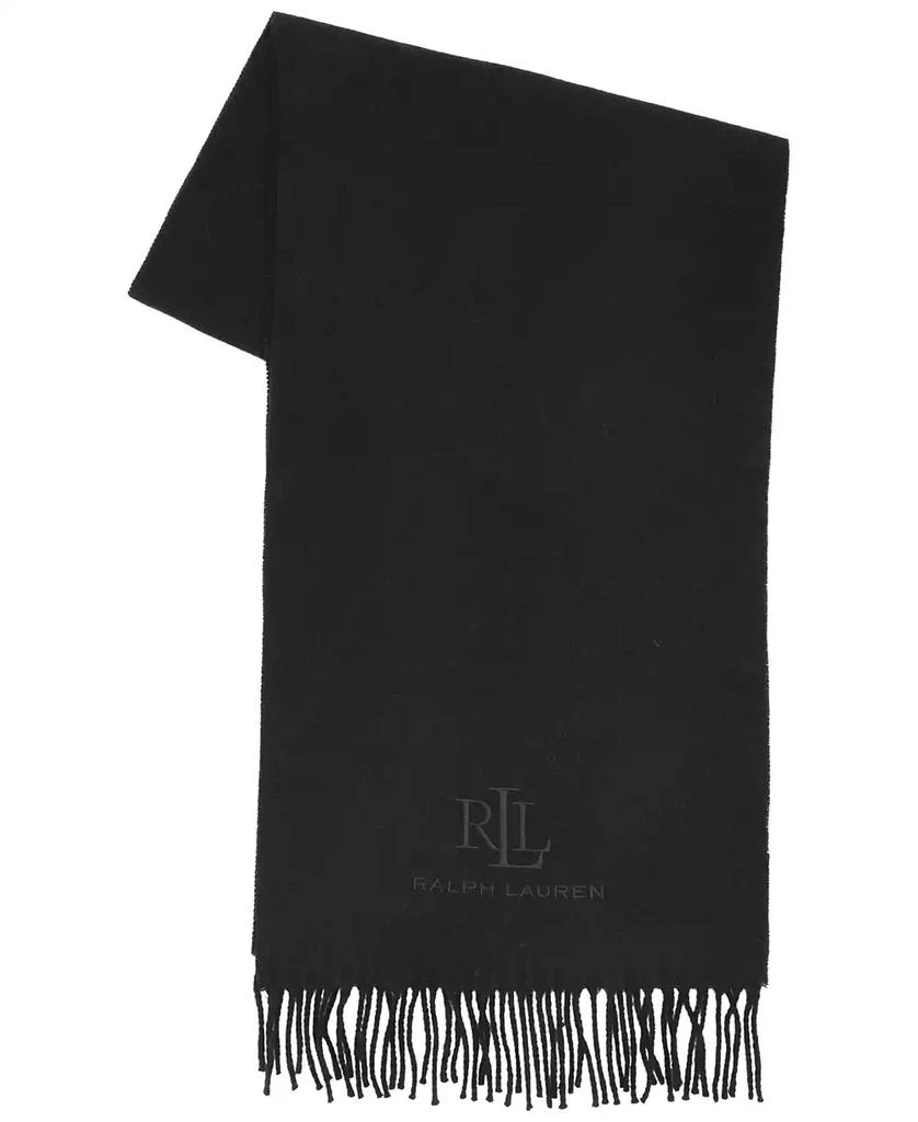 Ralph Lauren Wool Cashmere Signature Woven Scarf 2