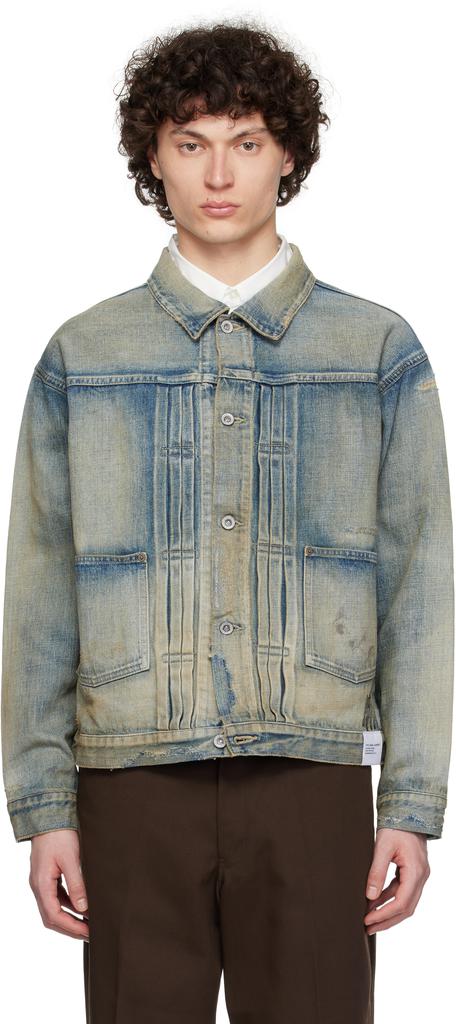 NEIGHBORHOOD Black Washed Denim LS Shirt L - Shirts - Free