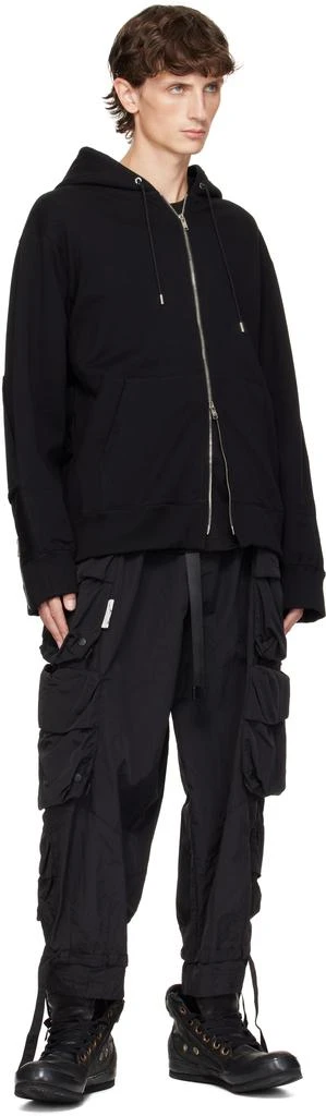 mastermind JAPAN Black Puzzle Full-Zip Hoodie 4