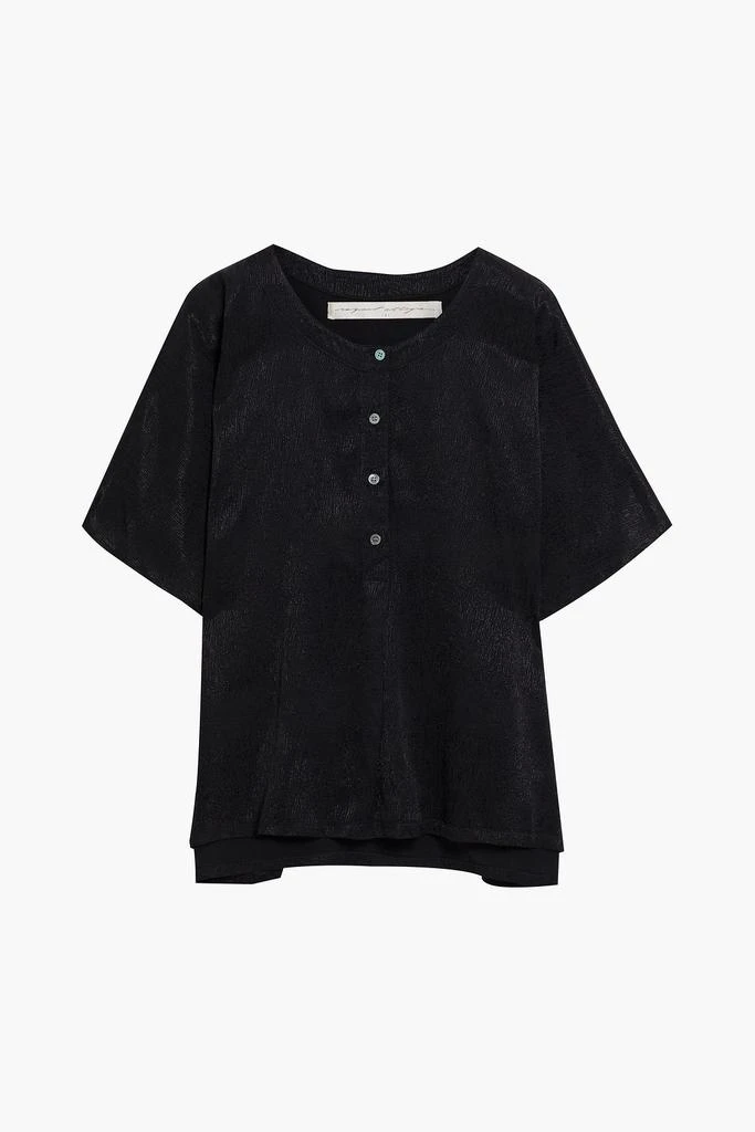 RAQUEL ALLEGRA Jacquard top 1