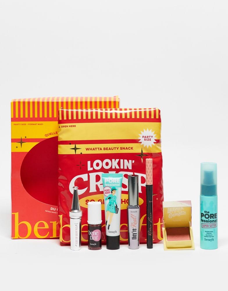 Benefit Cosmetics Benefit Lookin Crisp Gift Set with They're Real, Porefessional Primer, Benefit & Limited Edition Bag - 43% saving