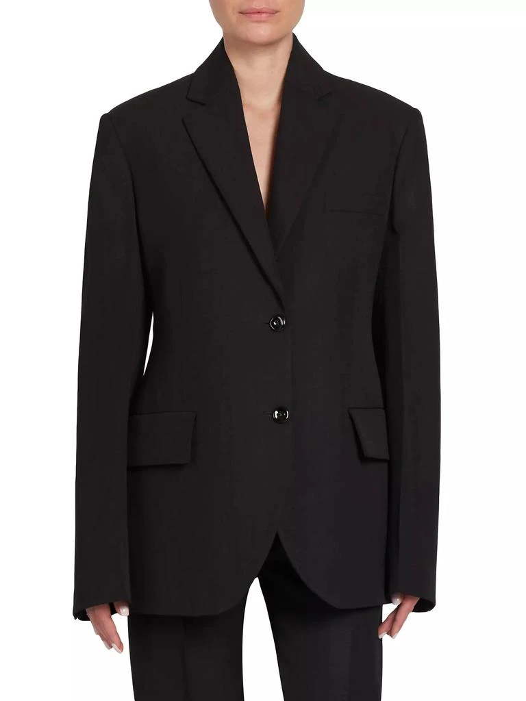 Jil Sander Fluid Two-Button Blazer 3