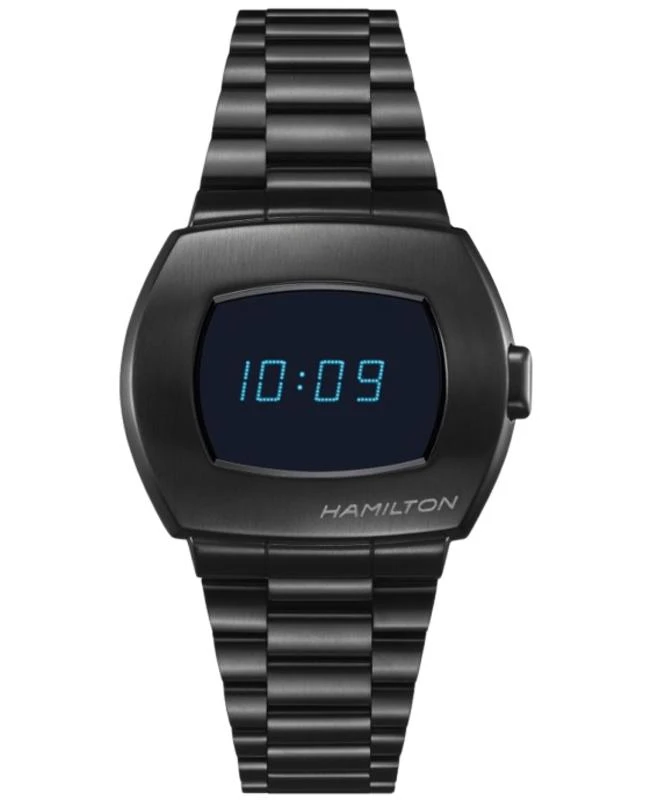 Hamilton Hamilton PSR Digital Quartz Black PVD Steel Men's Watch H52404131 1