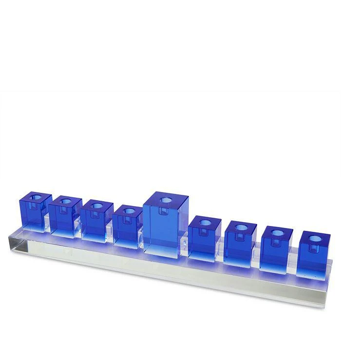 Tizo Design Crystal Glass Menorah 1