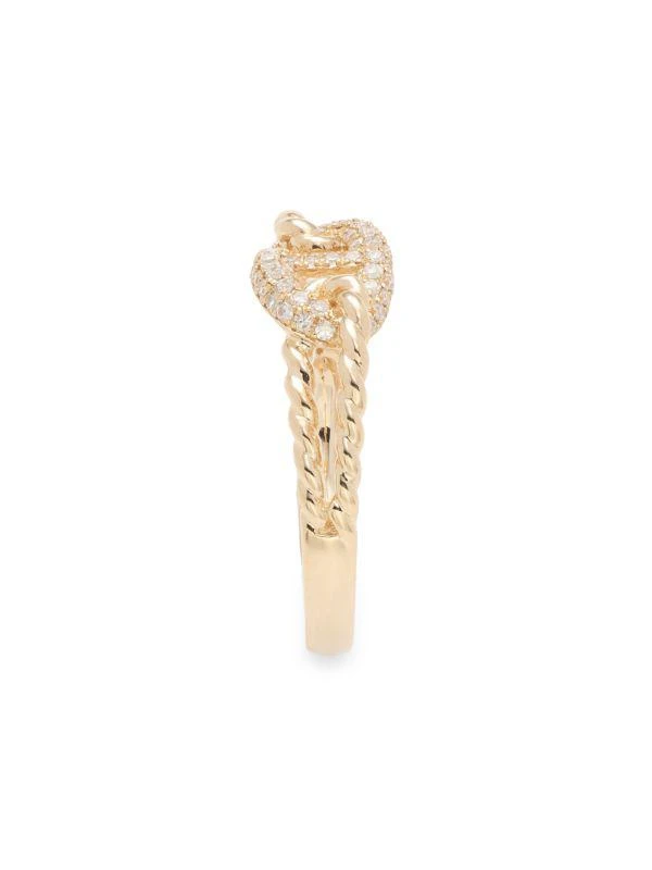 Effy 14K Yellow Gold
0.18 TCW Diamond Ring 4