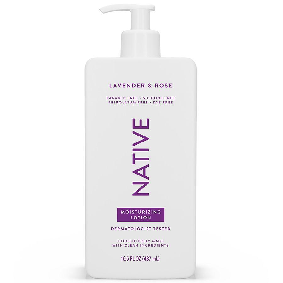 Native Hand and Body Lotion Lavender and Rose
