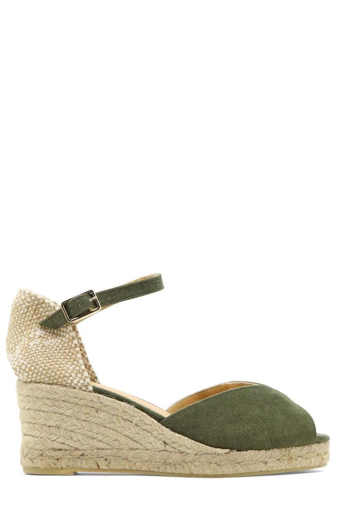 CASTAÑER Castañer Carina 8/007 Papaya-Coloured Espadrilles
