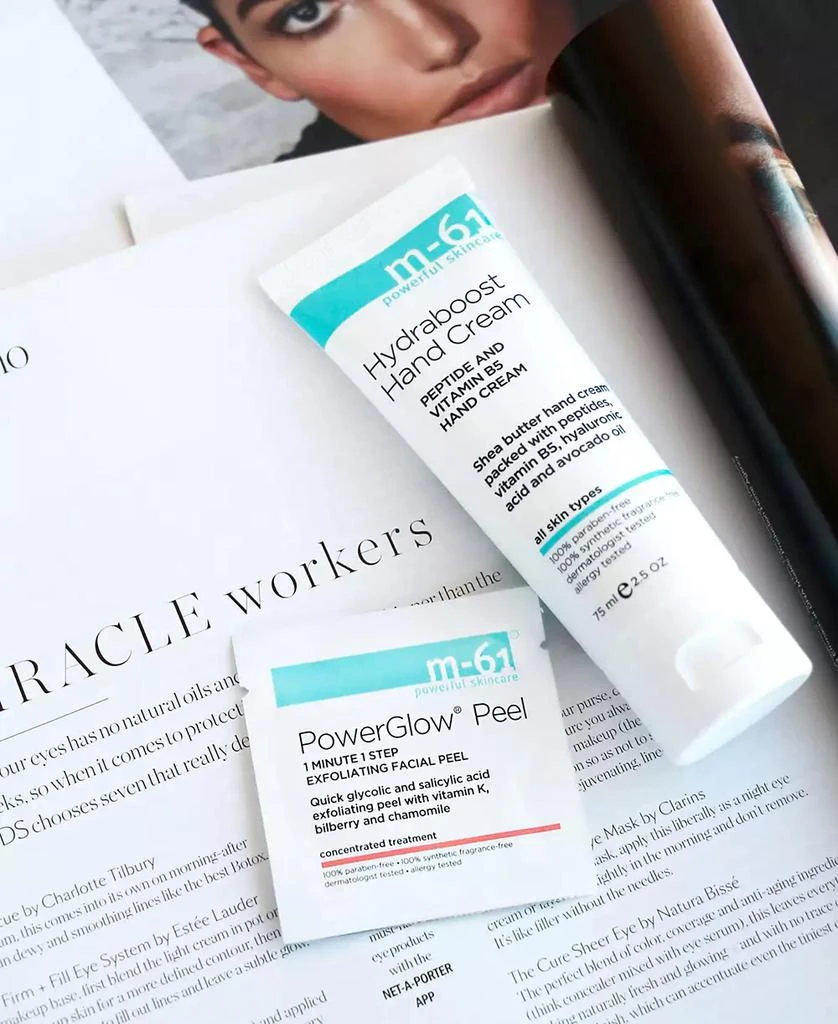 M-61 PowerGlow Peel 1 Minute 1 Step Exfoliating Facial Peel, 10 treatments 6