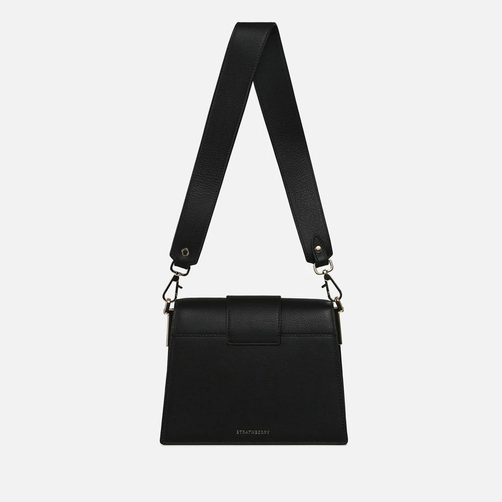 Strathberry Box Crescent Leather Shoulder Bag 3