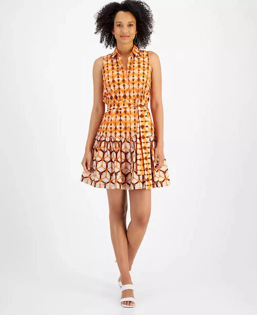 Taylor Women's Printed Shirtdress 1