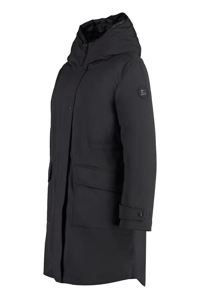 Woolrich Woolrich Military Technical Fabric Parka With Internal Removable Down Jacket 3