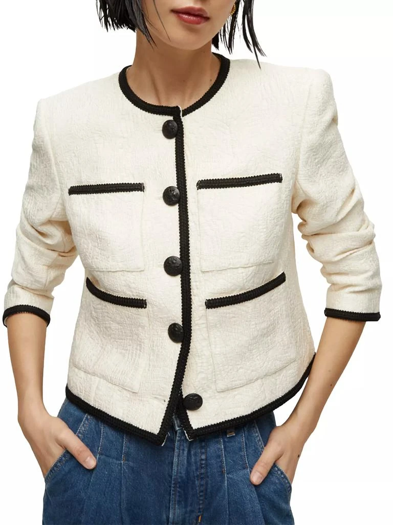 VERONICA BEARD Darla Matelassé Jacket 3