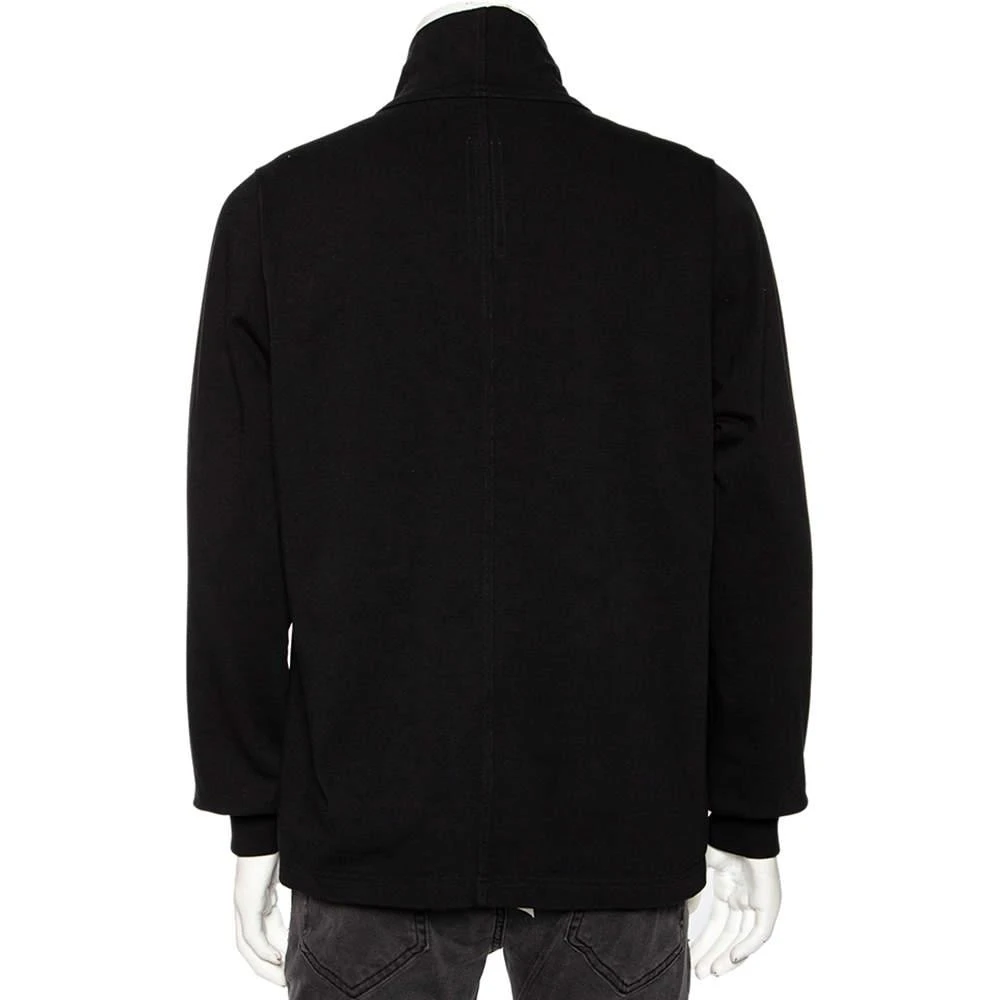 Rick Owens Rick Owens Black Knit Funnel Neck Detailed Oversized Jumper S 3