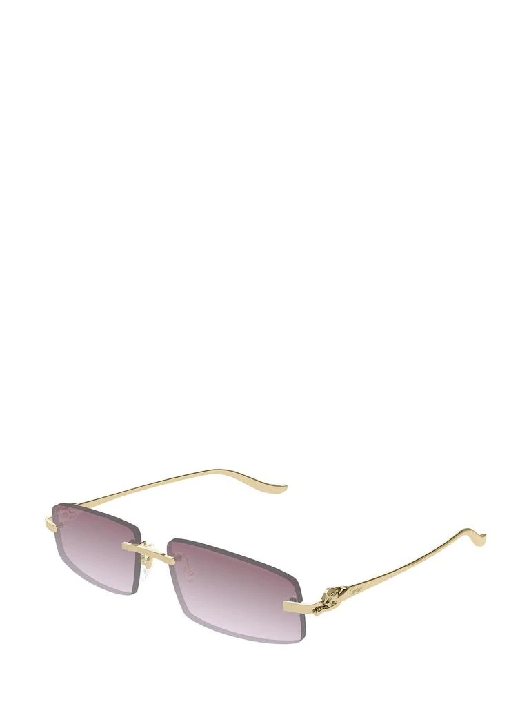Cartier Cartier Eyewear Rectangle-Frame Sunglasses 2