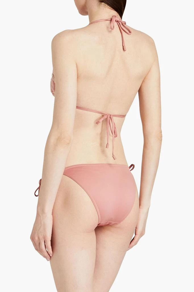 Zimmermann Printed terry halterneck bikini 3