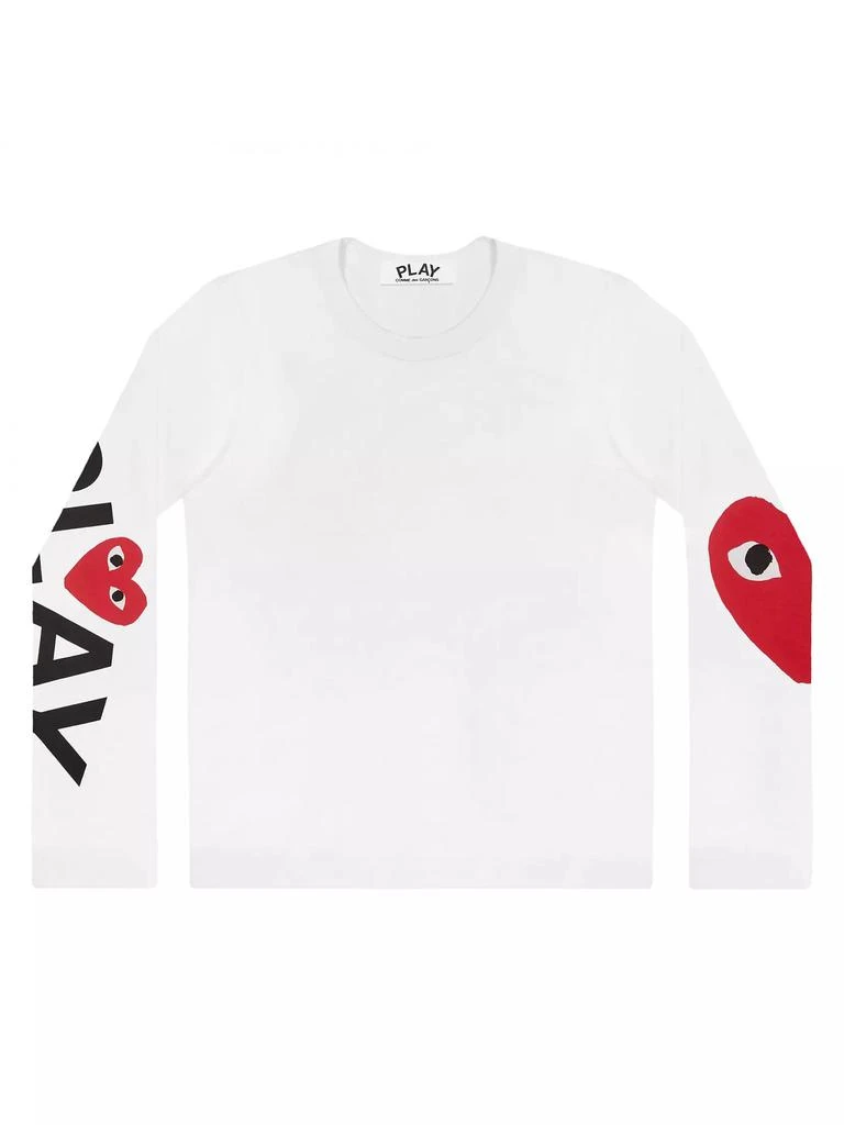 Comme des Garcons Play Logo Long-Sleeve T-Shirt 1