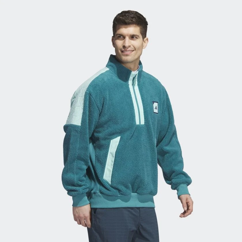 Adidas Men's adidas Adicross Padded Fleece Half-Zip Jacket 4