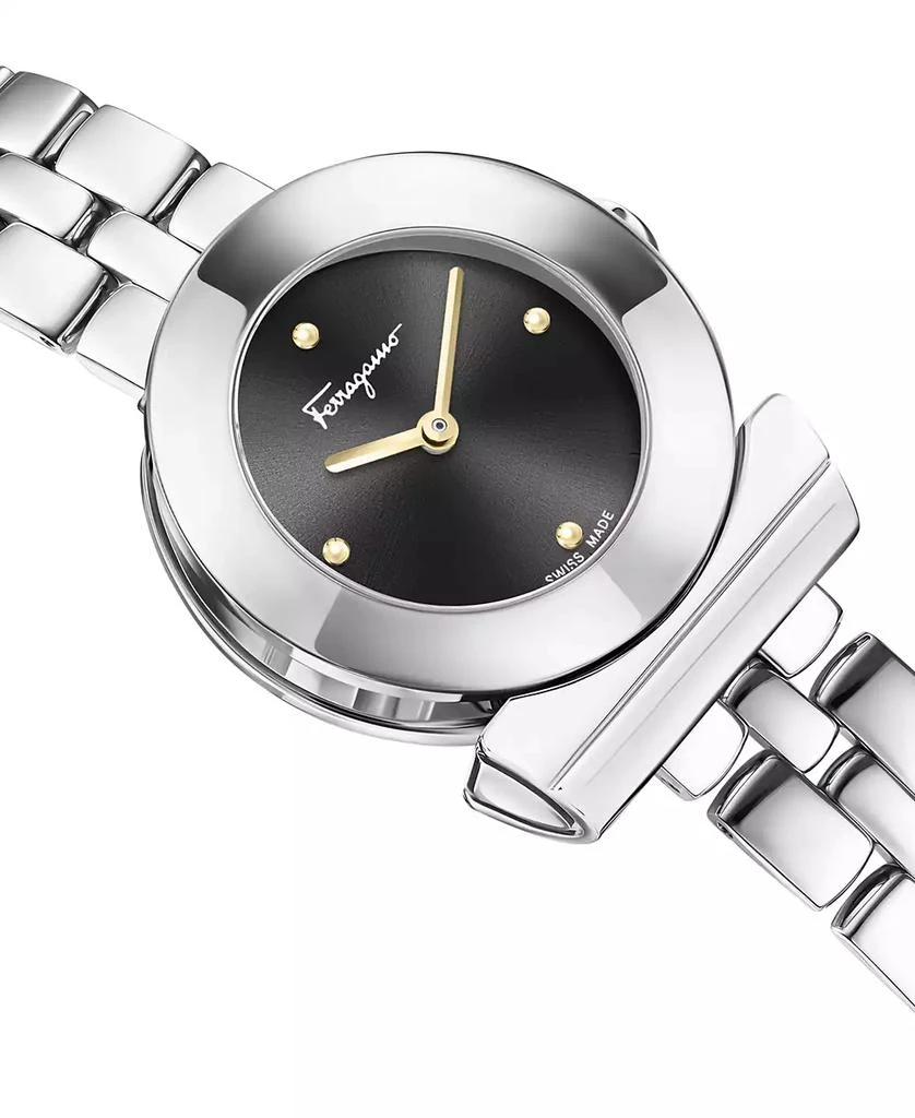 Salvatore Ferragamo Women's Swiss Gancino Stainless Steel Bracelet Watch 27mm 3