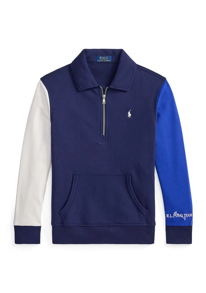 Ralph Lauren Boys 8-20 Color-Blocked Terry Sweatshirt