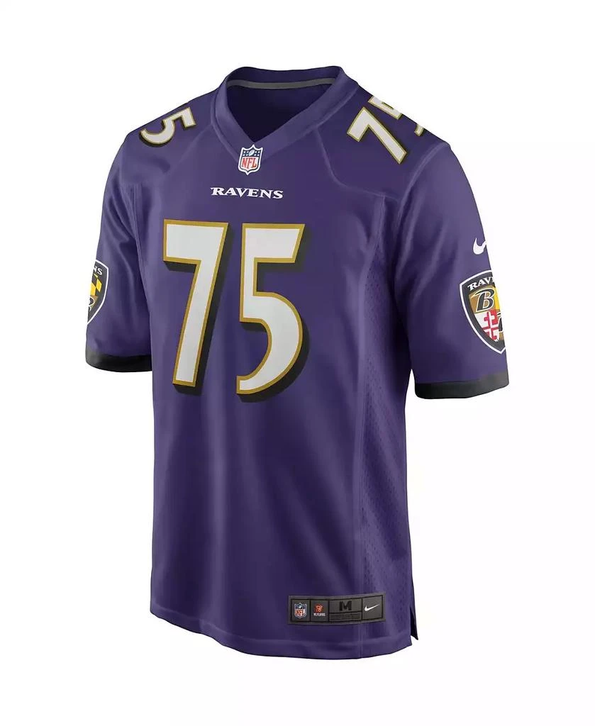 NIKE Men's Jonathan Ogden Purple Baltimore Ravens Game Retired Player Jersey 3