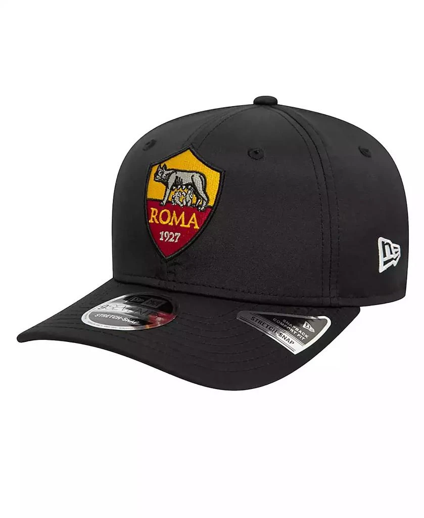 New Era Men's Black AS Roma Core Flex Hat 1