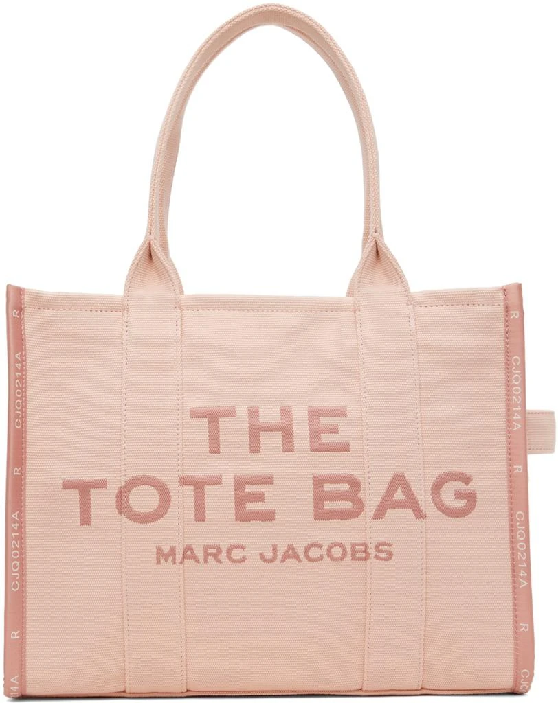 Marc Jacobs Pink 'The Jacquard Large' Tote 1