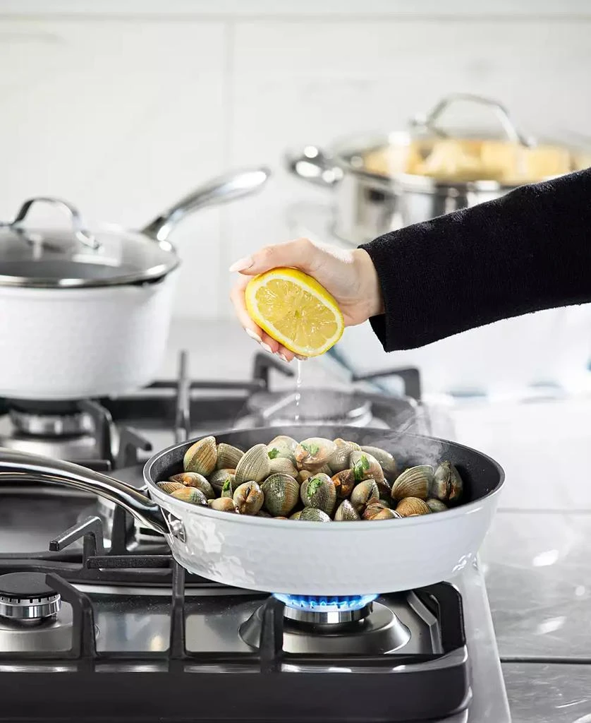 GraniteStone Granite Stone Diamond Charleston Collection Hammered Aluminum Nonstick 15-Piece Cookware Set with Utensils 3