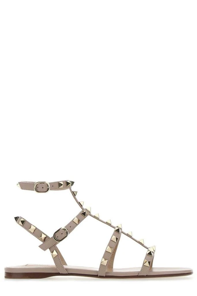 Valentino Valentino Garavani Rockstud Open Toe Flat Sandals 1