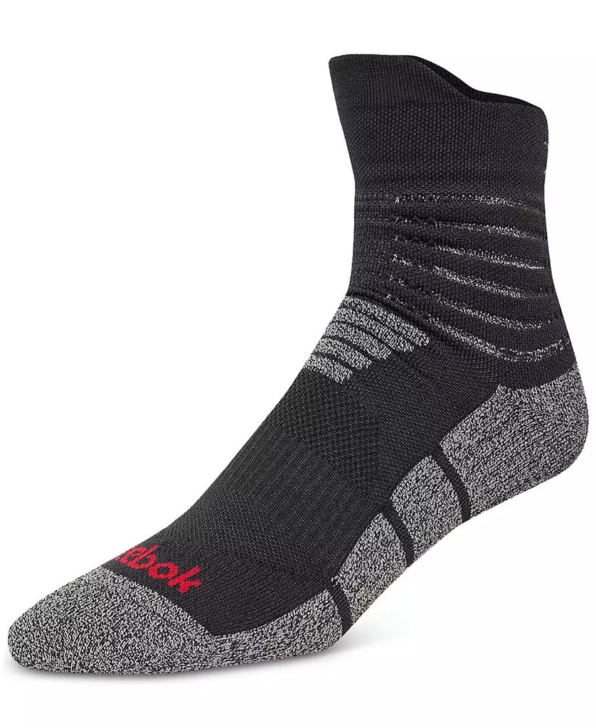 Reebok Men's Select Terry Basketball Quarter Socks