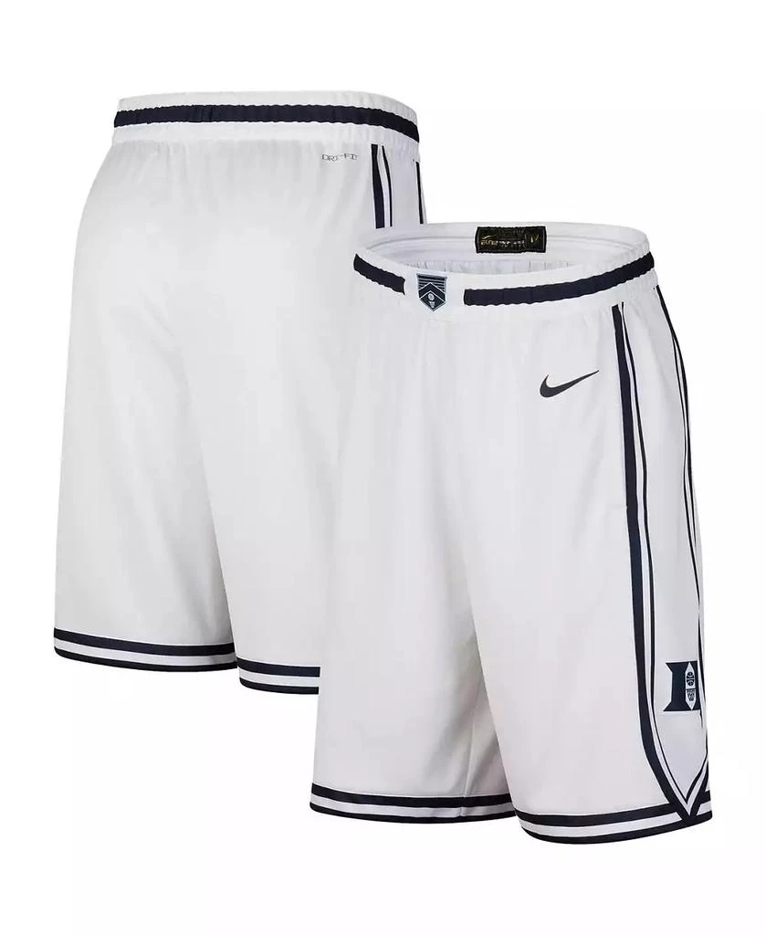 NIKE Men's White Duke Blue Devils Limited Performance Shorts 1