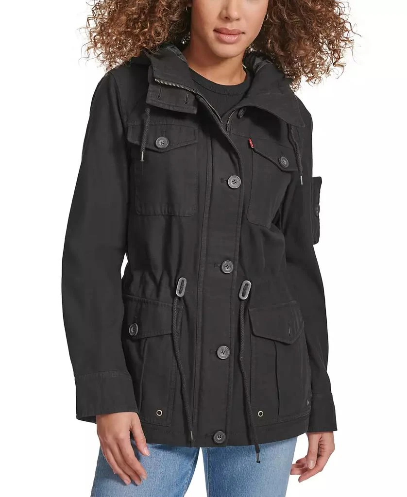 Levi's Women's Hooded Military Jacket 1