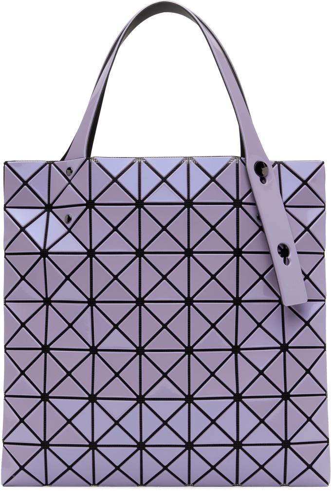 Issey Miyake Purple Prism Metallic Tote