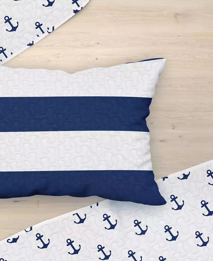 Elise and James Home Hallie Nautical Reversible 2-Piece Quilt Set 6