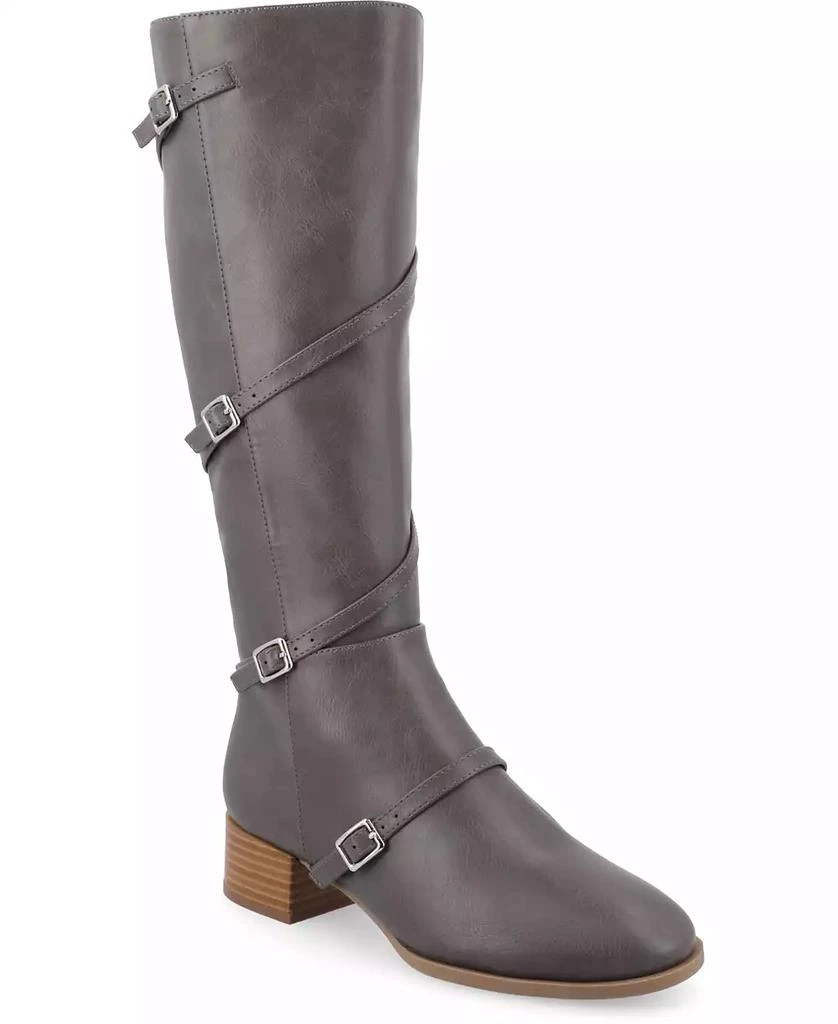 Journee Collection Women's Elettra Regular Calf Boots 1